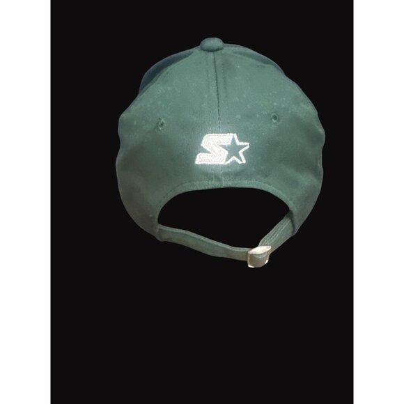 Michigan State Spartans Green Adjustable Baseball Cap With Embroidered Logo & Ba - Picture 2 of 8